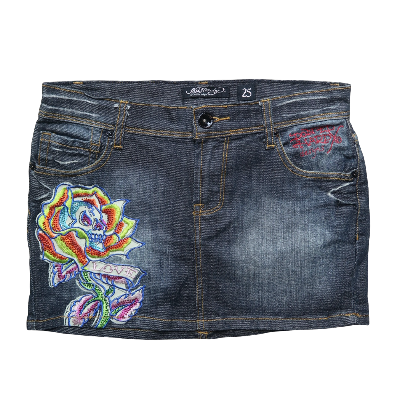 ED HARDY MINI SKIRT - 28"