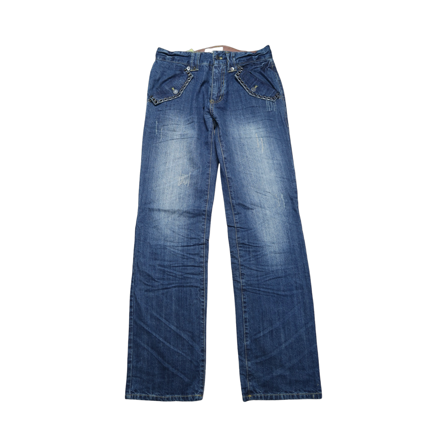 VINTAGE GROMMET JEANS - 32"