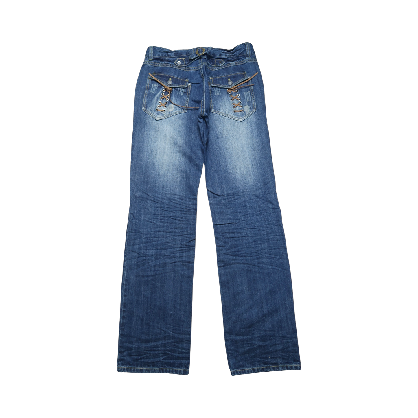 VINTAGE GROMMET JEANS - 32"