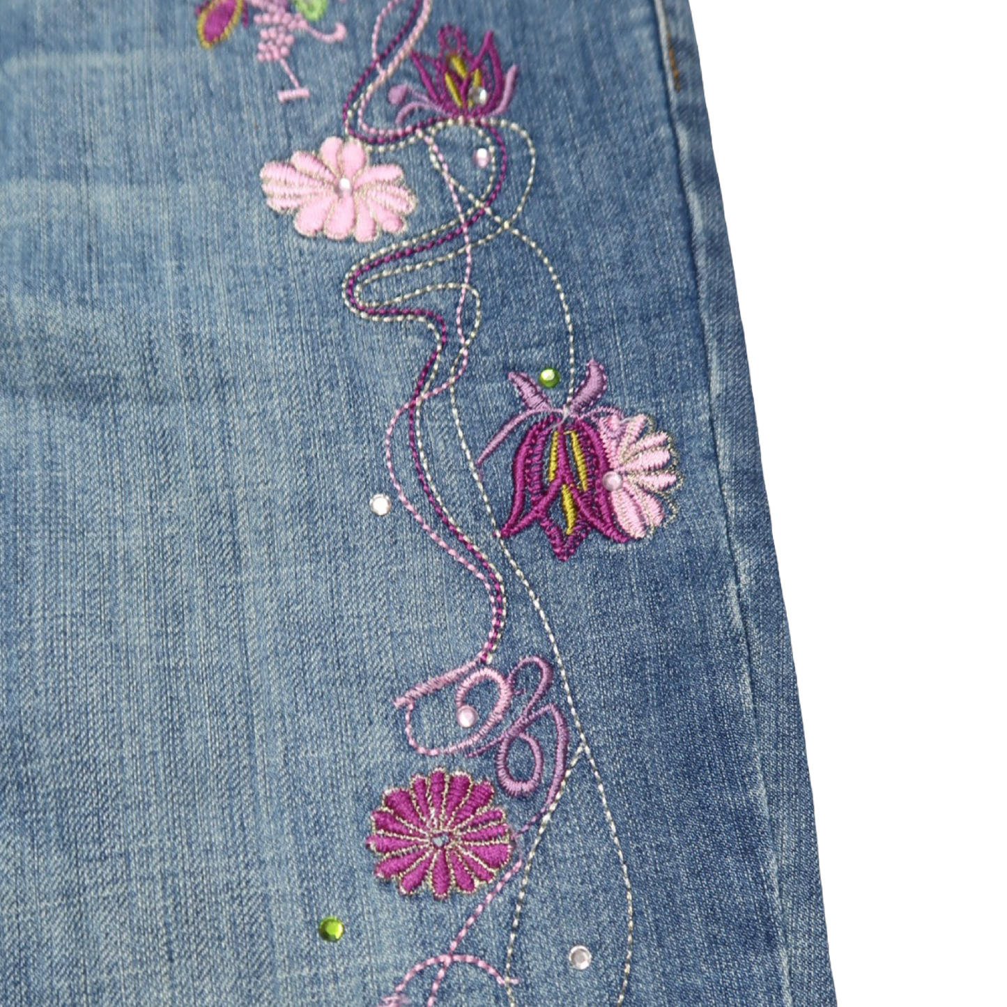 FLOWER FLARE JEANS - 30"