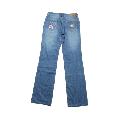 FLOWER FLARE JEANS - 30"