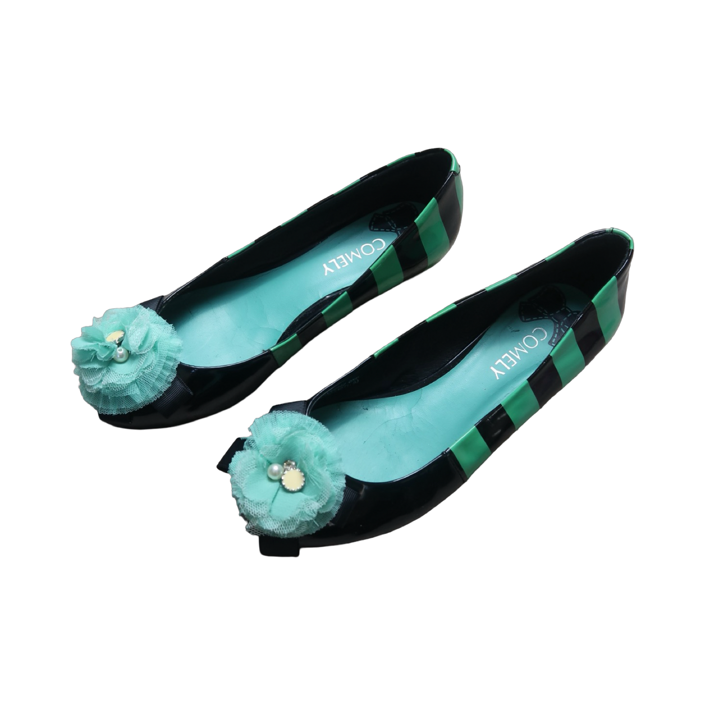 MINTY GREEN BALLET FLAT - EU38