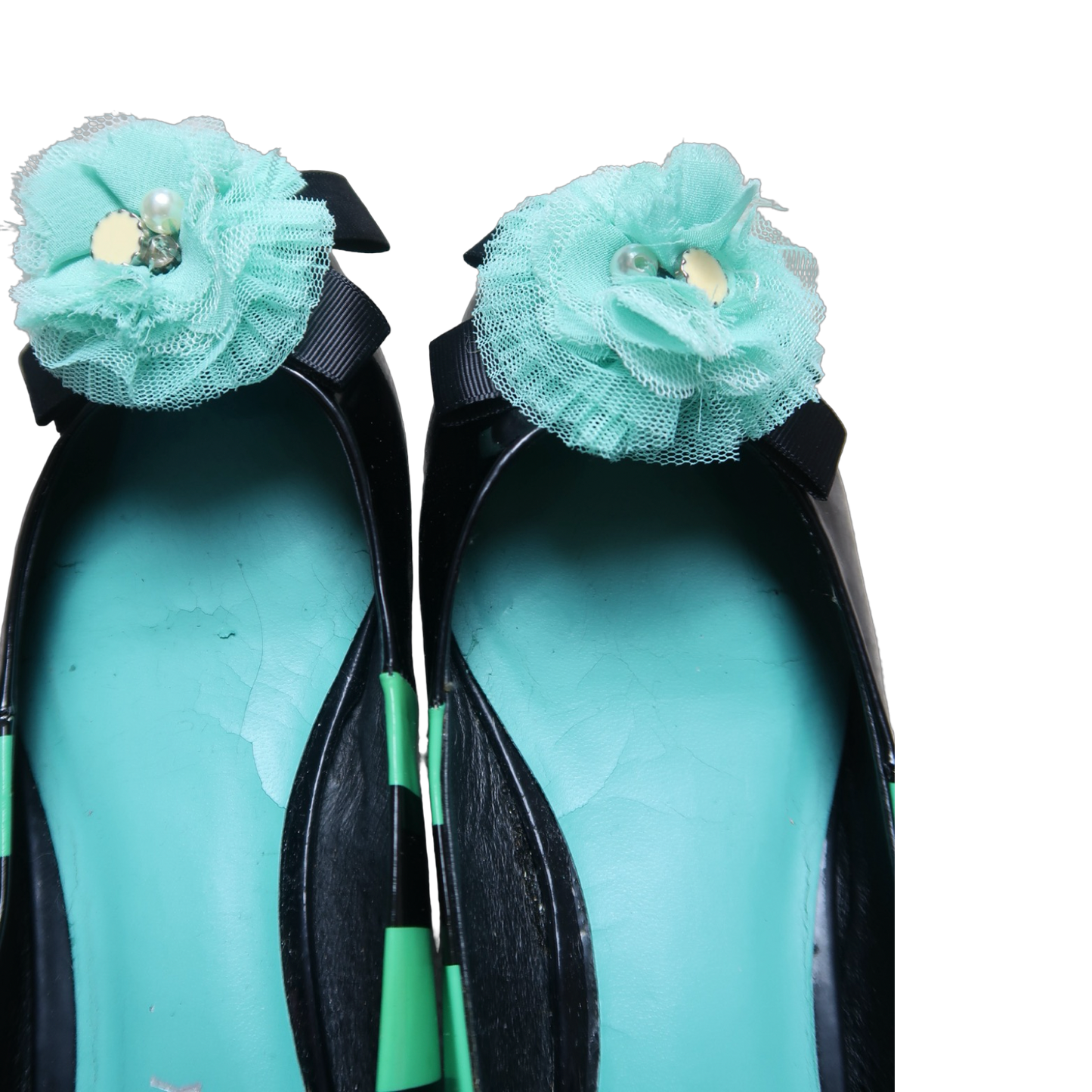 MINTY GREEN BALLET FLAT - EU38