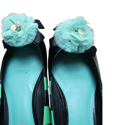 MINTY GREEN BALLET FLAT - EU38