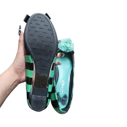 MINTY GREEN BALLET FLAT - EU38