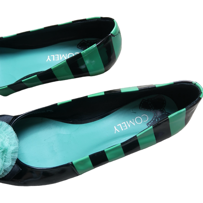 MINTY GREEN BALLET FLAT - EU38