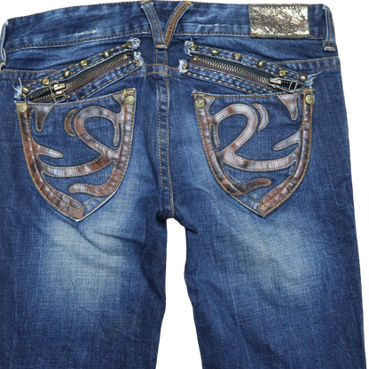 RED PEPPER FLARE JEANS - 30"