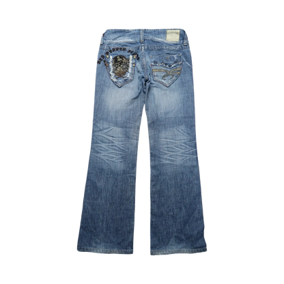 RED PEPPER FLARE JEANS - 28"