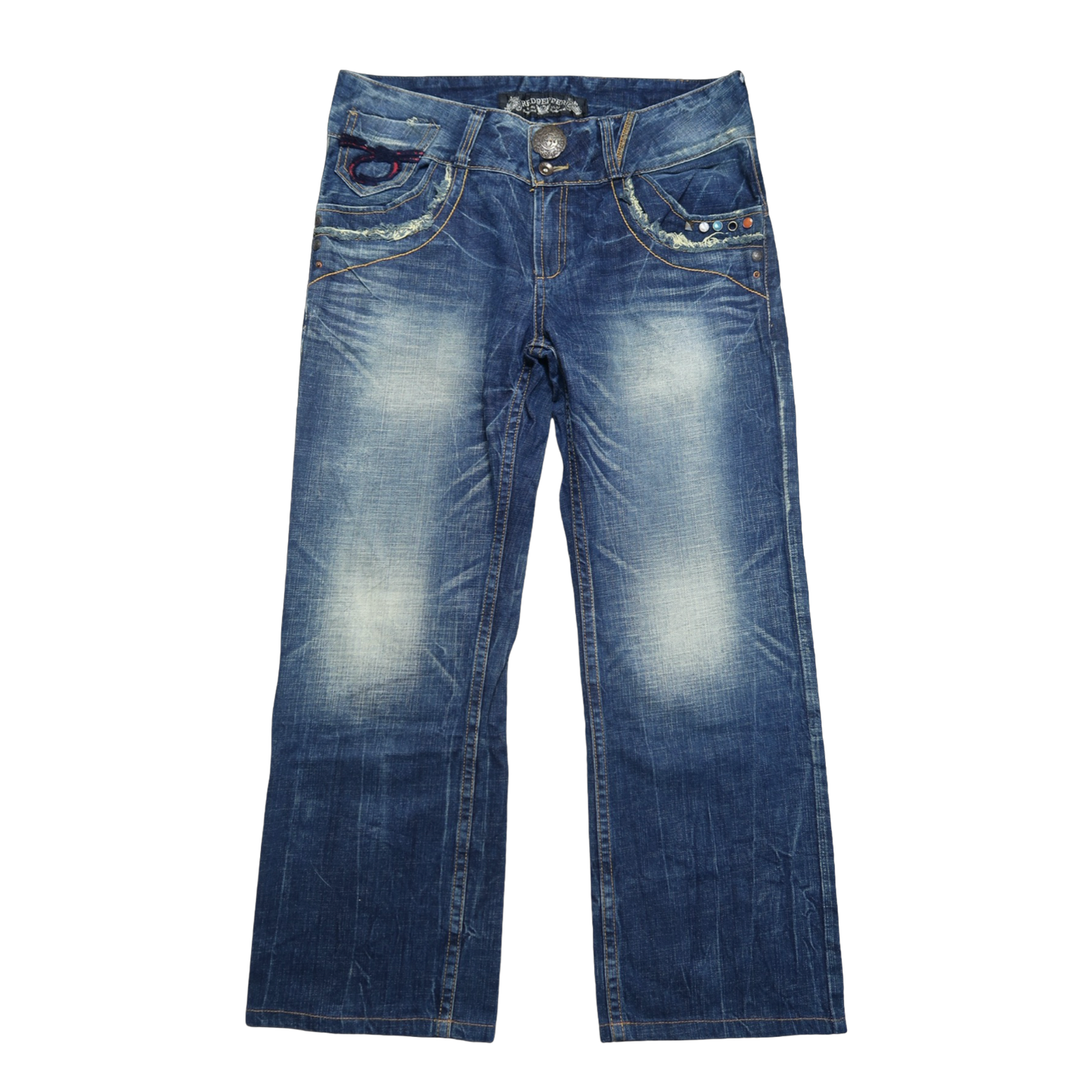RED PEPPER BAGGY JEANS - 34"