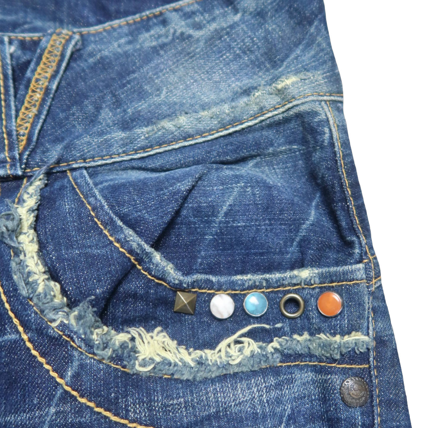 RED PEPPER BAGGY JEANS - 34"