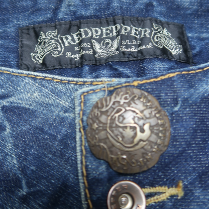 RED PEPPER BAGGY JEANS - 34"