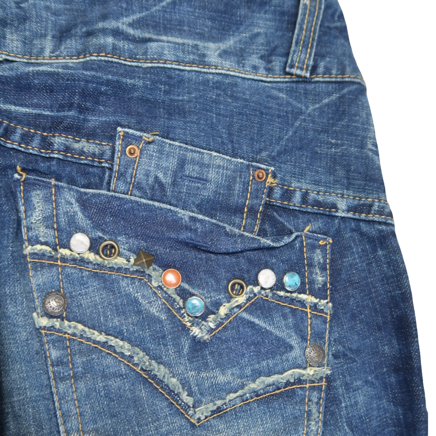 RED PEPPER BAGGY JEANS - 34"