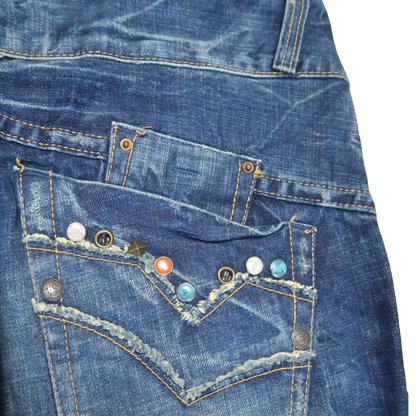 RED PEPPER BAGGY JEANS - 34"