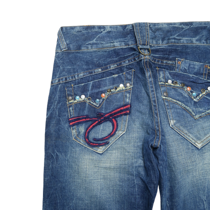 RED PEPPER BAGGY JEANS - 34"