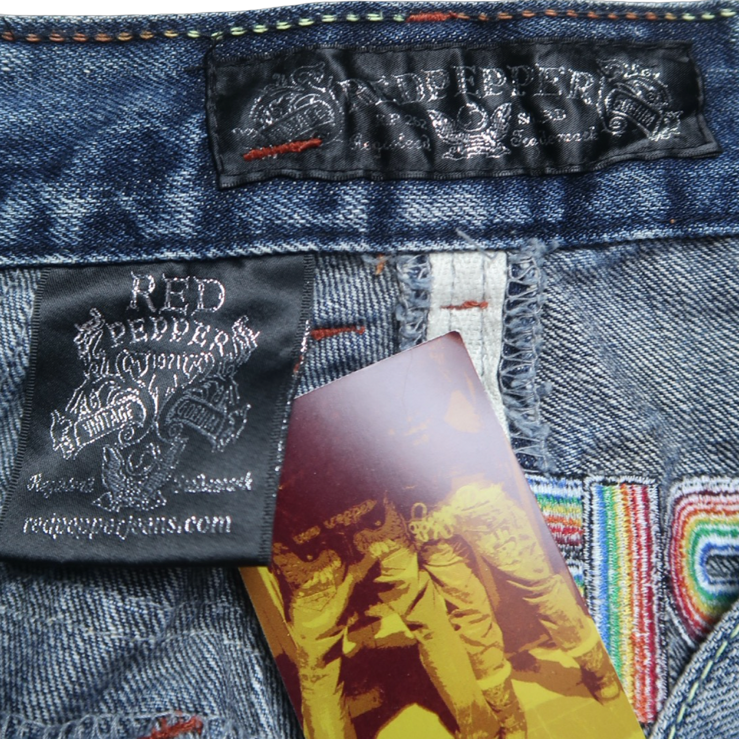 RED PEPPER BAGGY JEANS - 34"