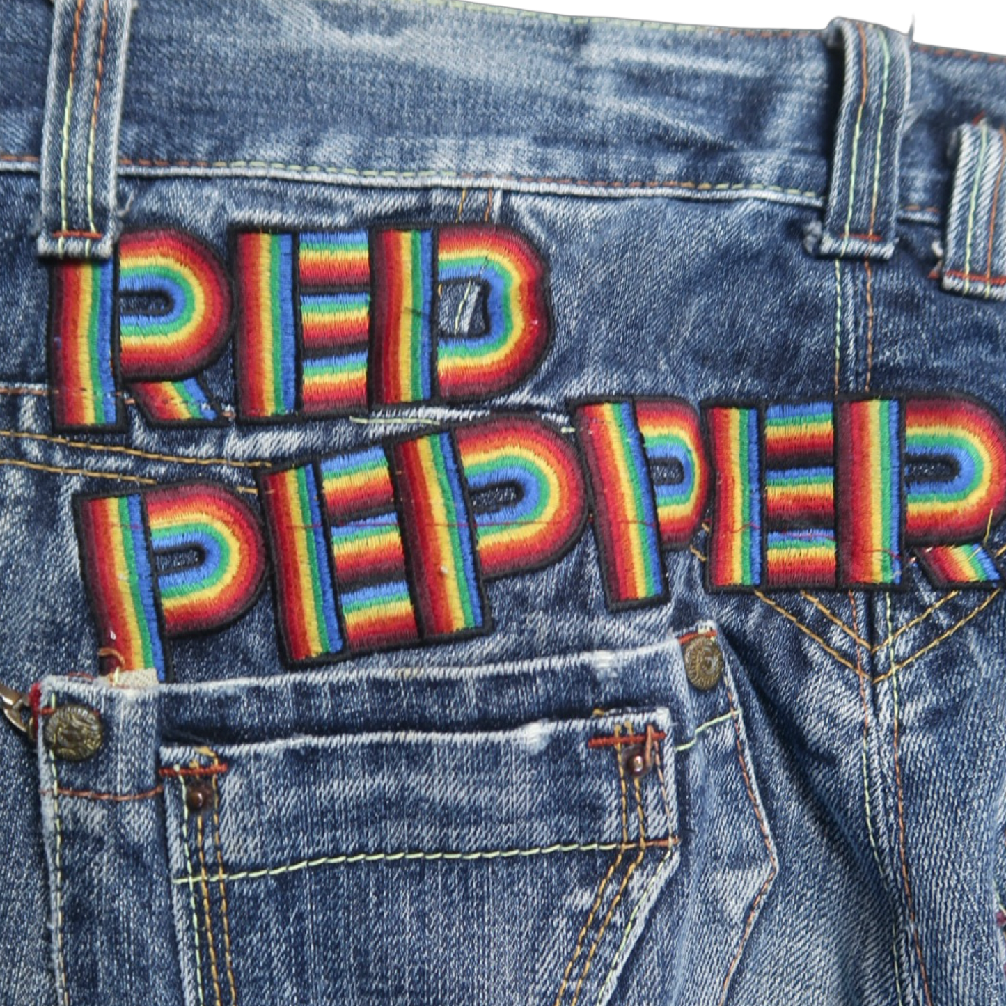RED PEPPER BAGGY JEANS - 34"
