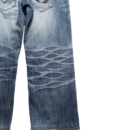 RED PEPPER BAGGY JEANS - 34"