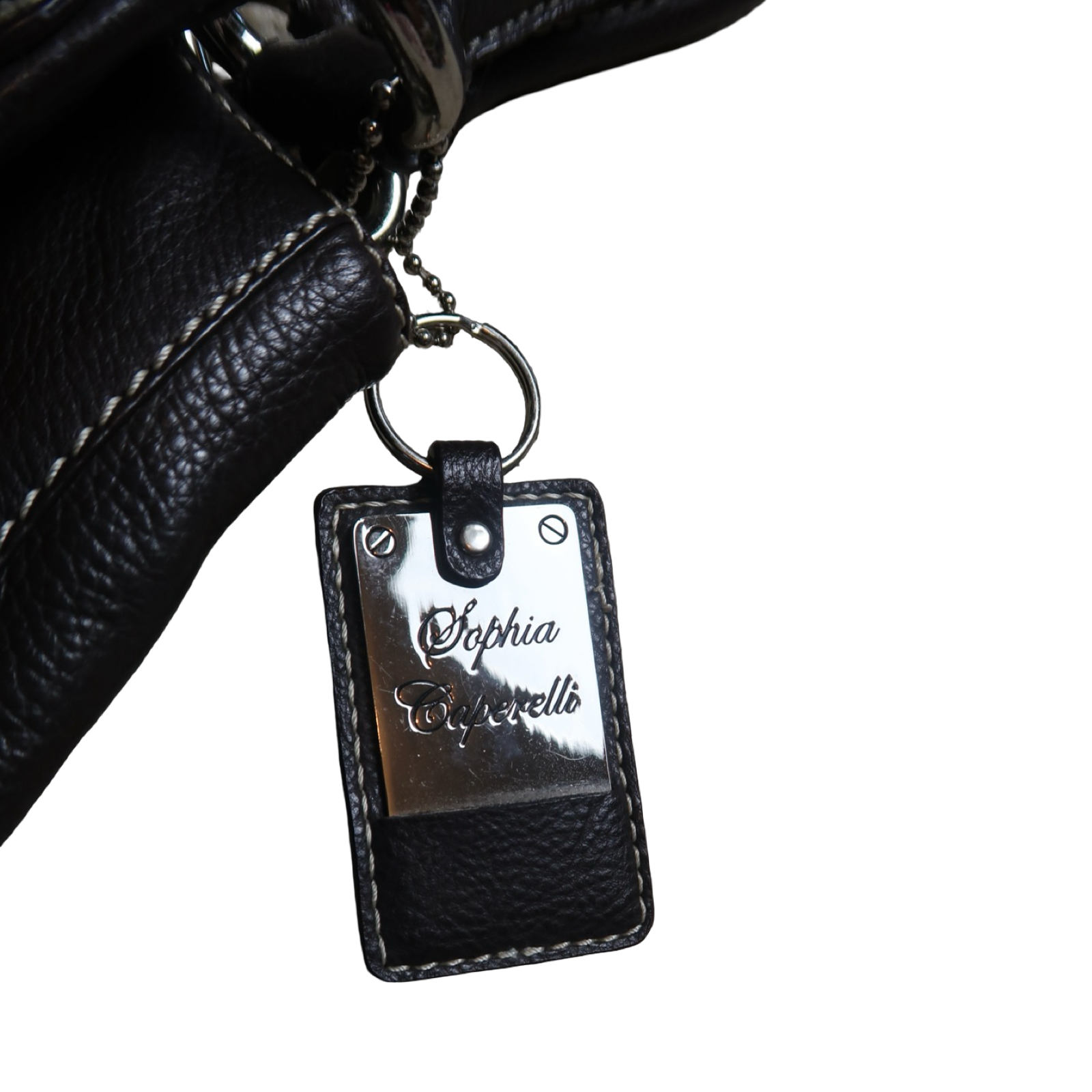 SOPHIA CAPERELLI LEATHER BAG - M