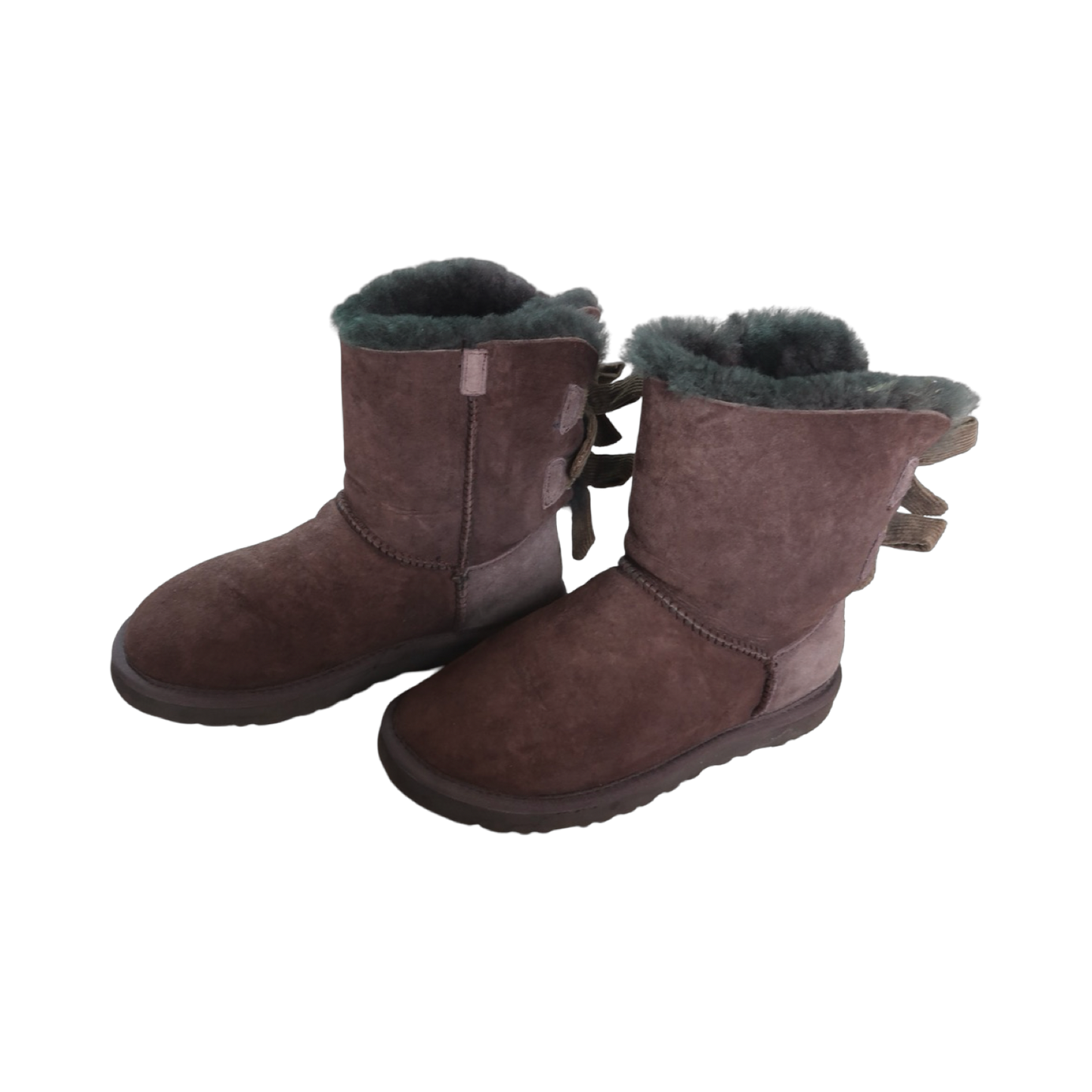 VINTAGE UGG FUR BOOTS - EU38