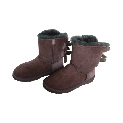 VINTAGE UGG FUR BOOTS - EU38