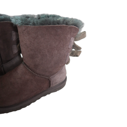 VINTAGE UGG FUR BOOTS - EU38