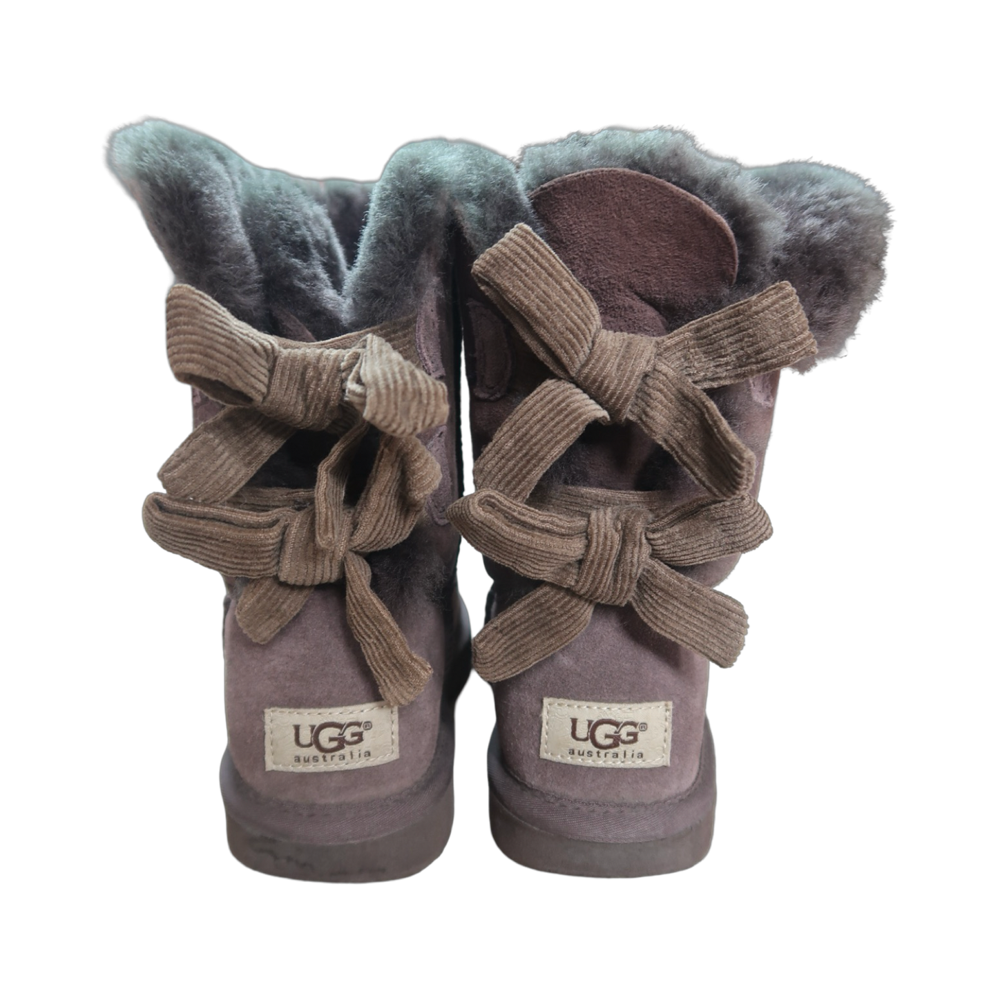 VINTAGE UGG FUR BOOTS - EU38