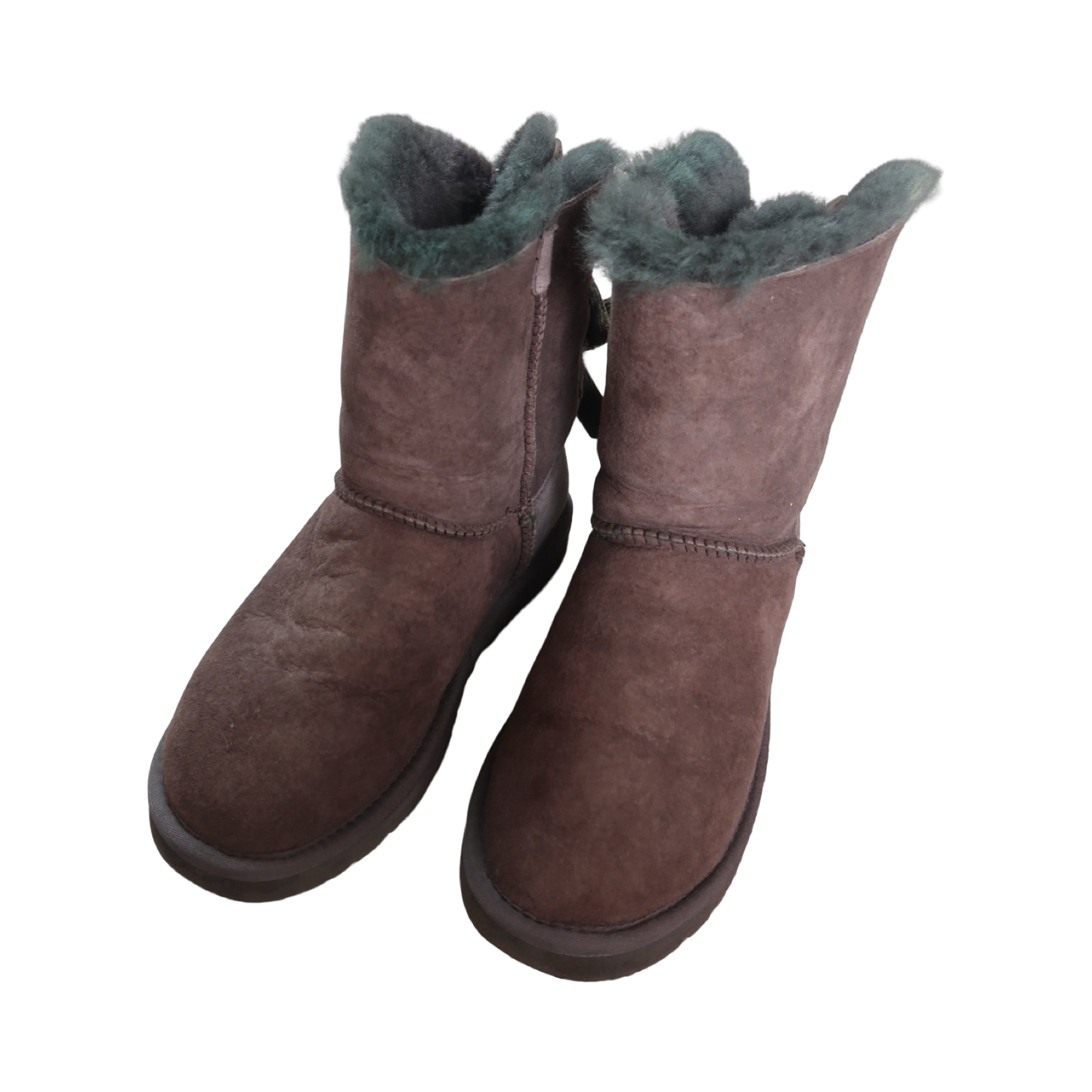 VINTAGE UGG FUR BOOTS - EU38