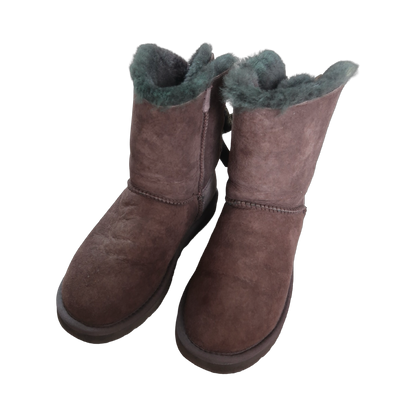 VINTAGE UGG FUR BOOTS - EU38
