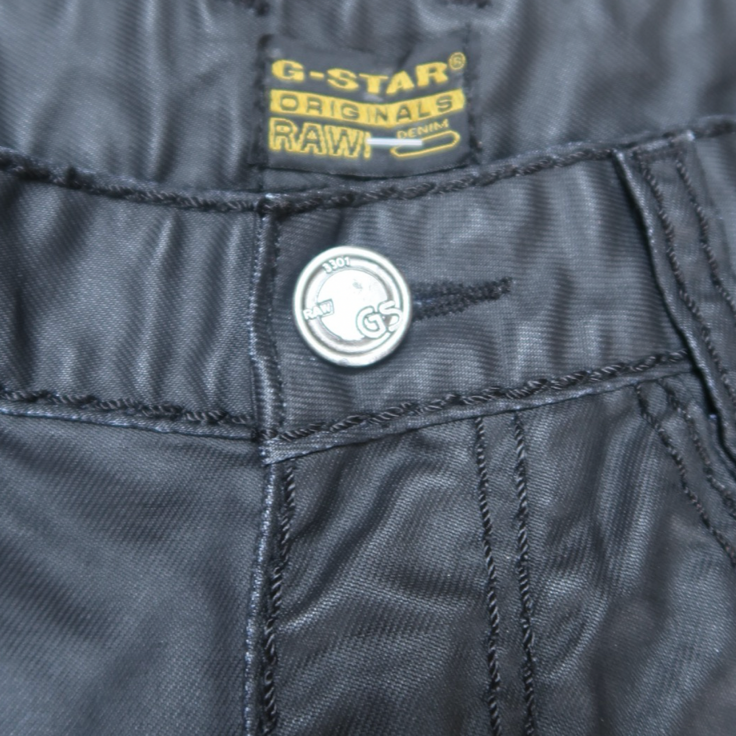 G-STAR BLACK TROUSERS - 31"