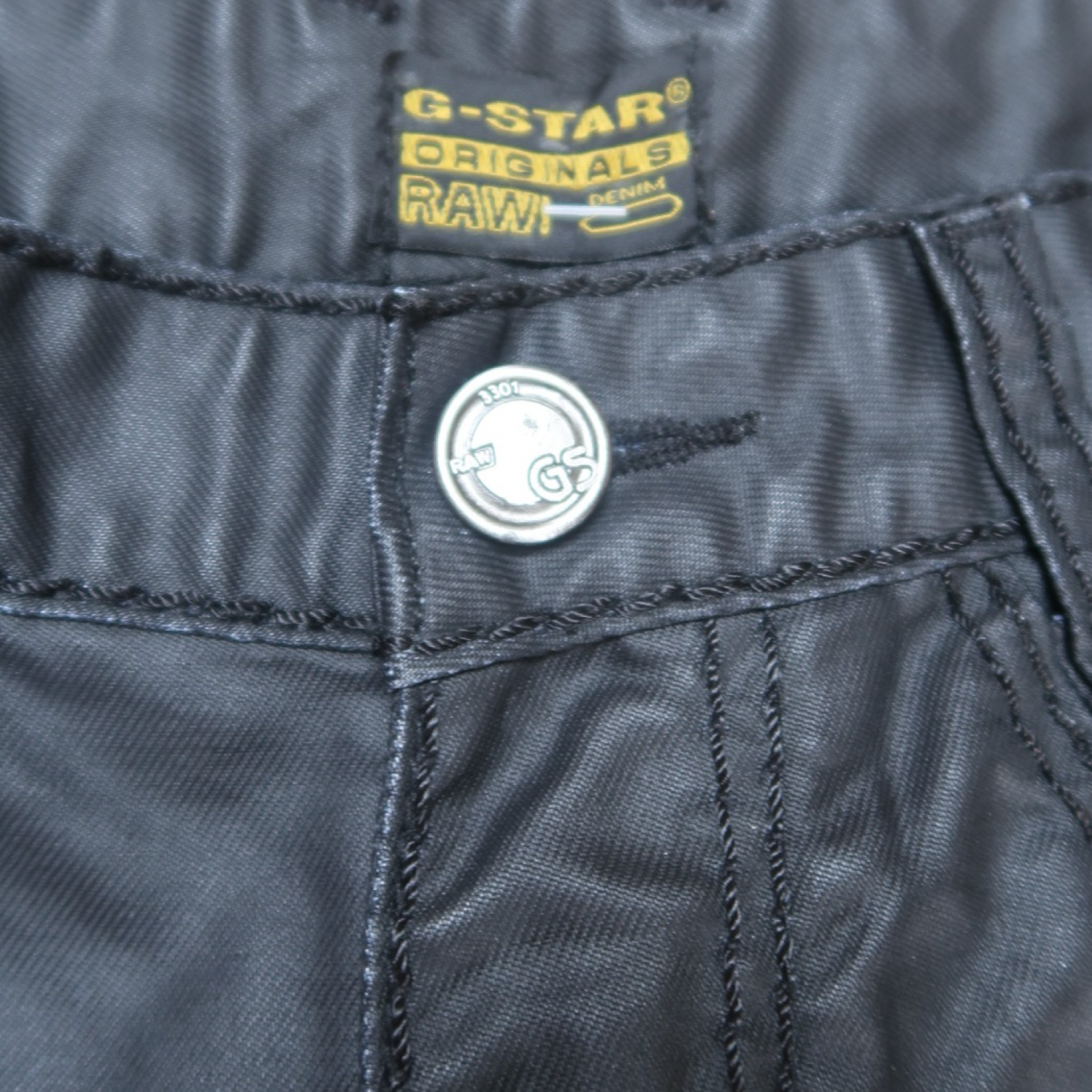 G-STAR BLACK TROUSERS - 31"