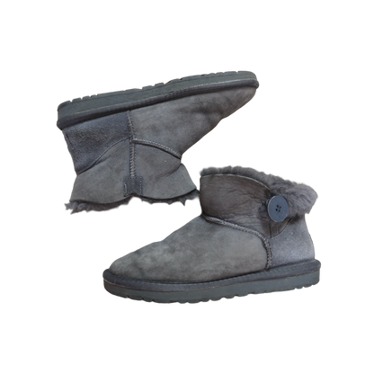 GREY FUR UGG - EU38
