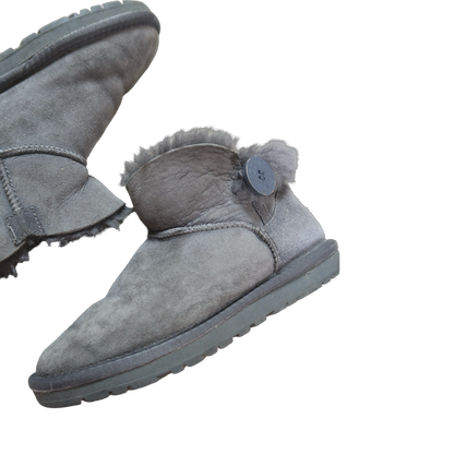 GREY FUR UGG - EU38