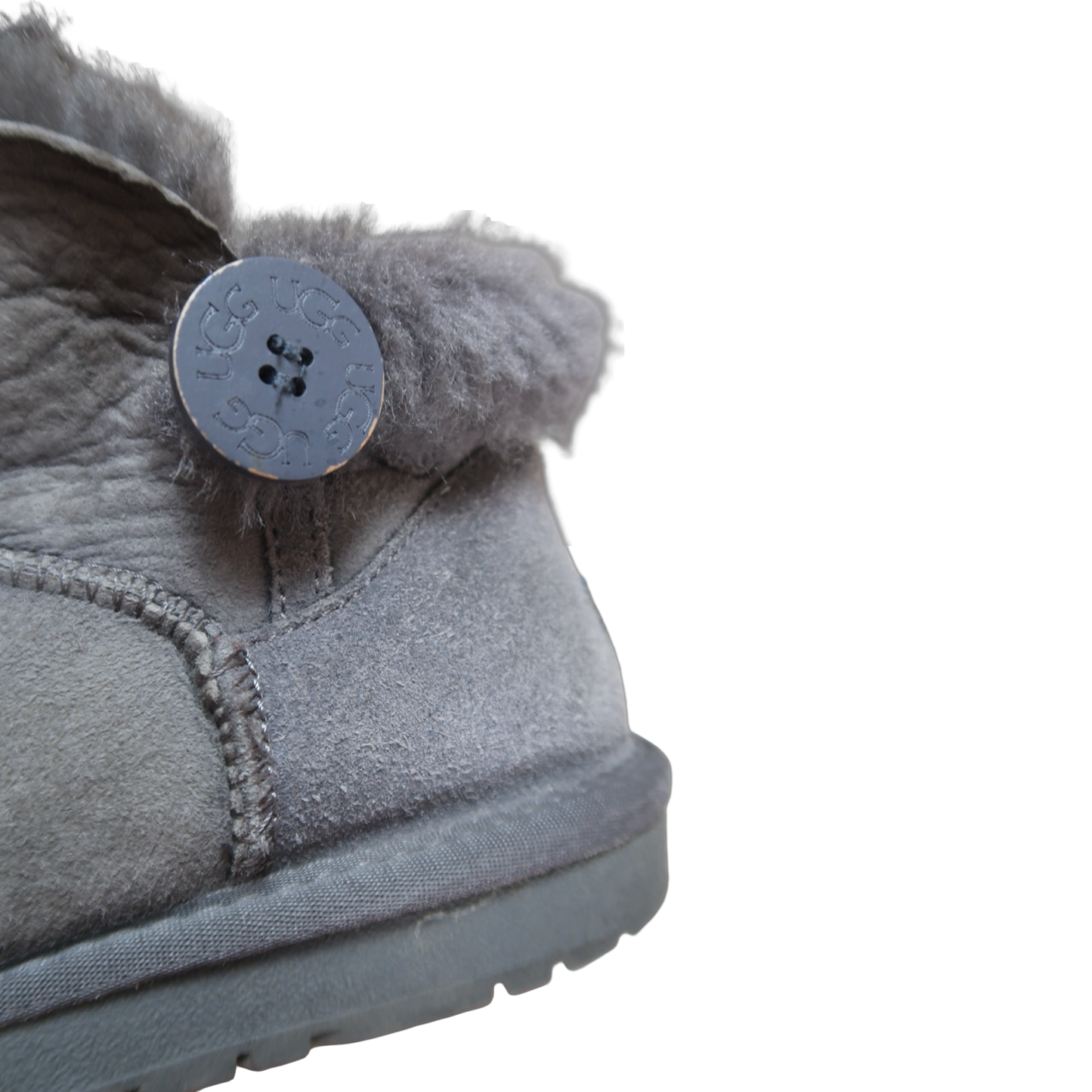 GREY FUR UGG - EU38