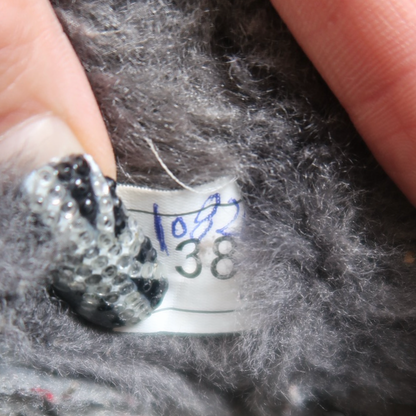 GREY FUR UGG - EU38