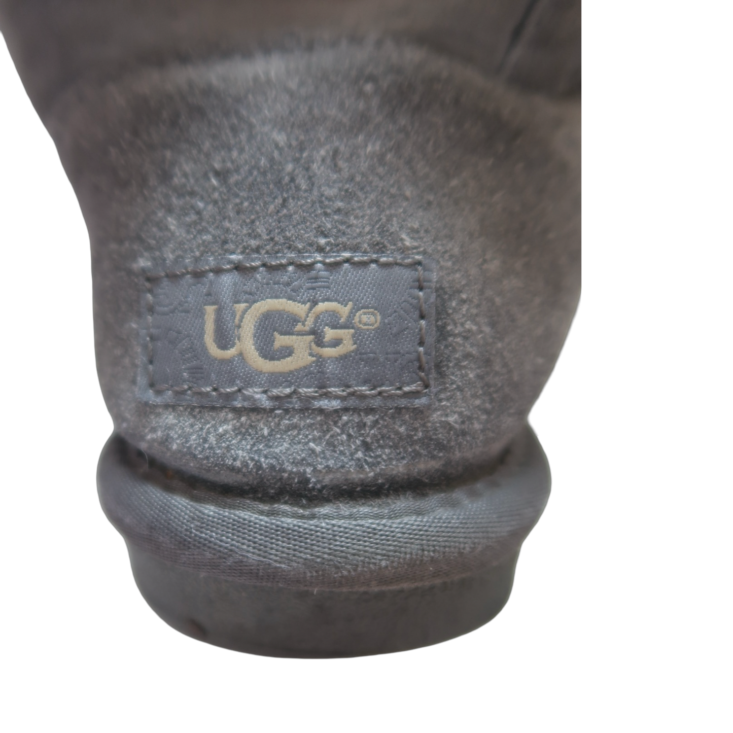 GREY FUR UGG - EU38
