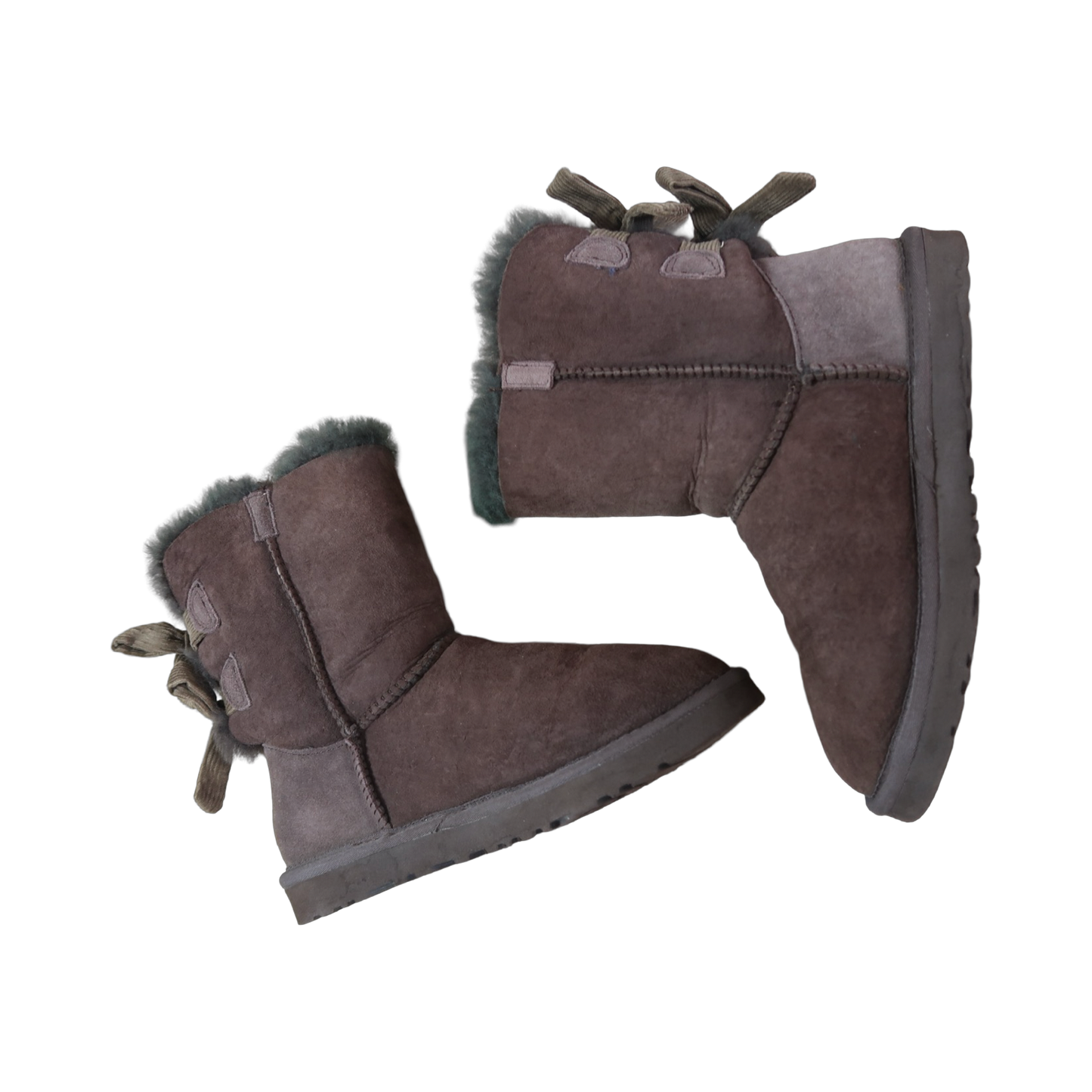 VINTAGE UGG FUR BOOTS - EU38