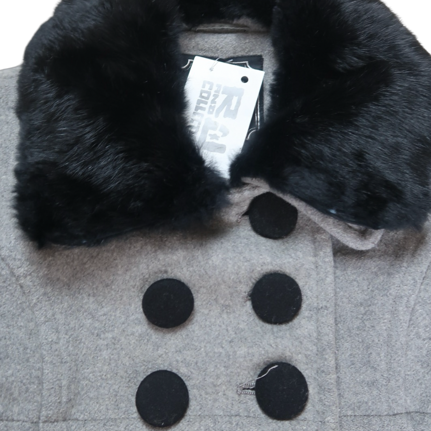 VINTAGE GREY JACKET - S