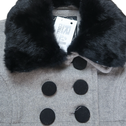 VINTAGE GREY JACKET - S