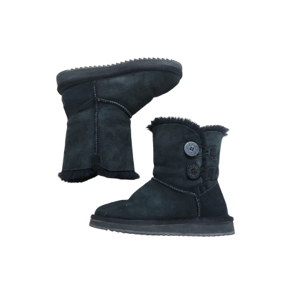 BLACK UGG FUR - EU38