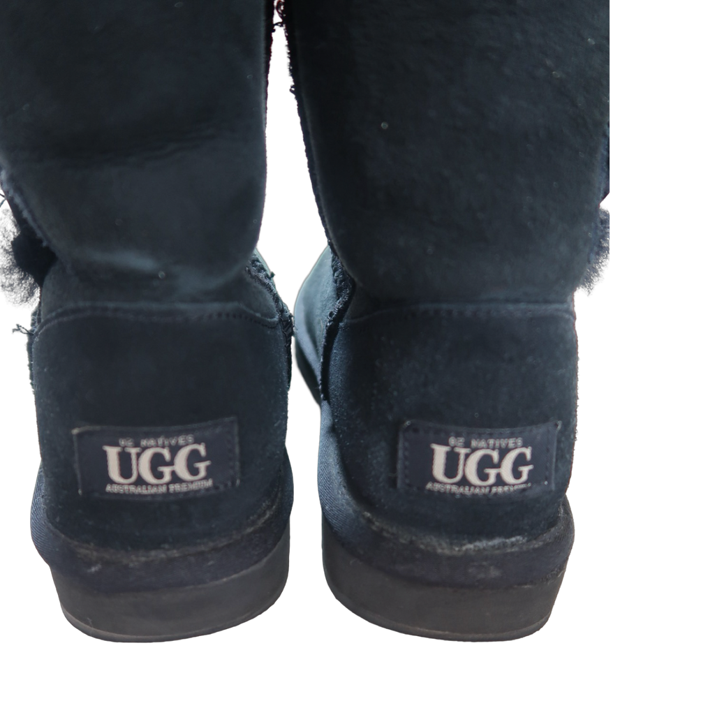 BLACK UGG FUR - EU38