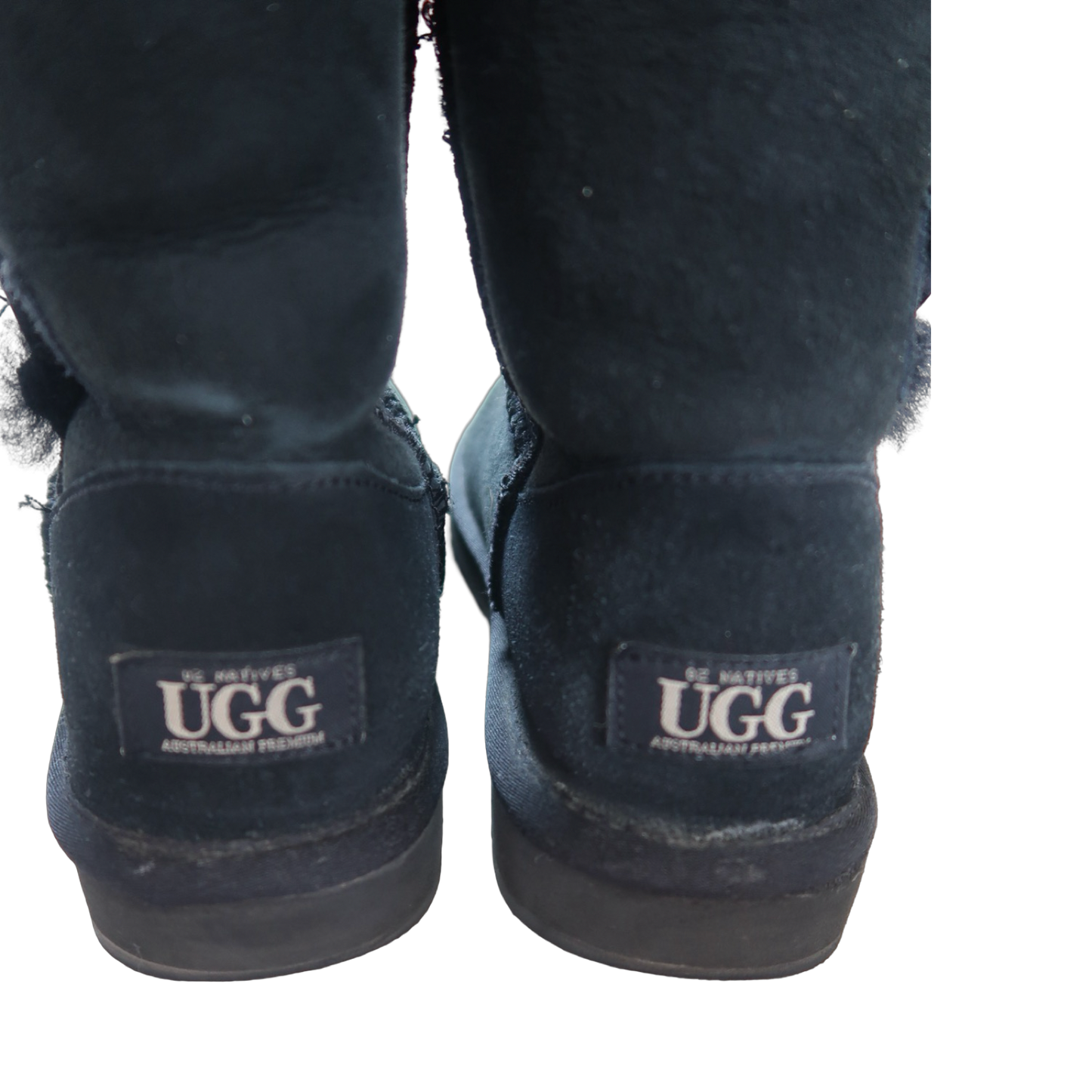 BLACK UGG FUR - EU38