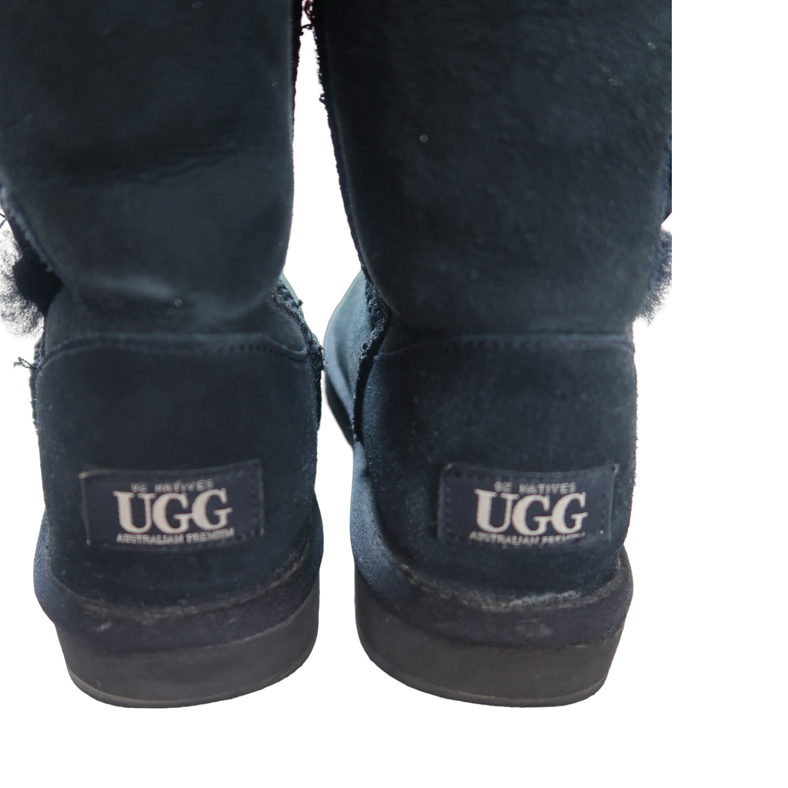 BLACK UGG FUR - EU38