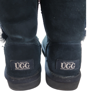 BLACK UGG FUR - EU38