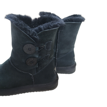 BLACK UGG FUR - EU38