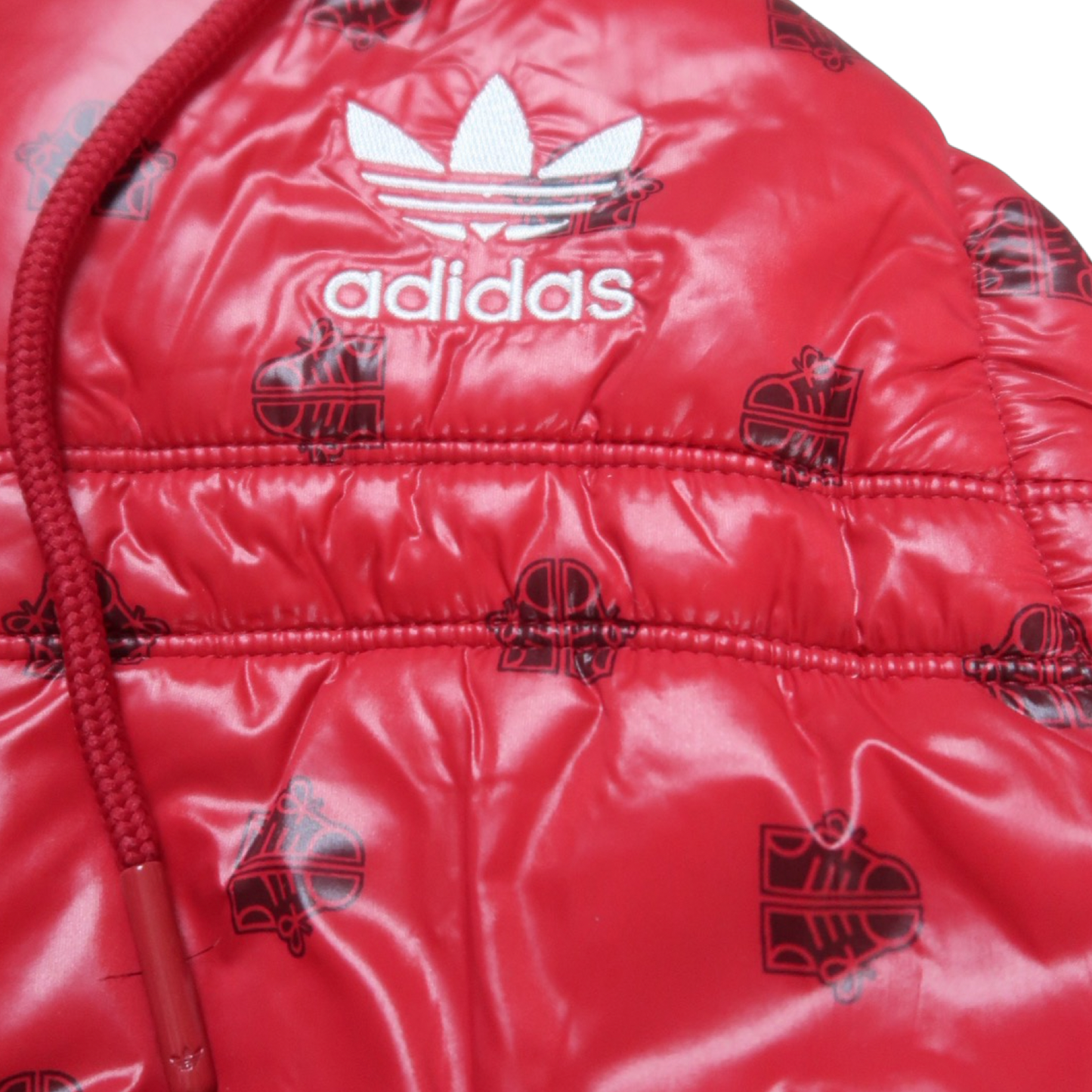 VINTAGE ADIDAS FUR VEST - M