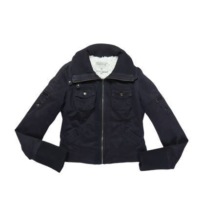GUESS FUR JACKET - M