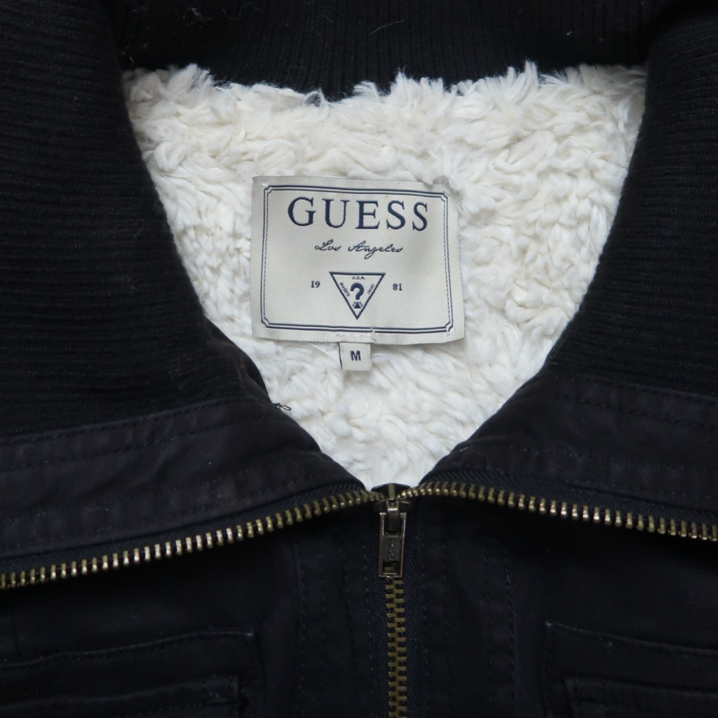 GUESS FUR JACKET - M