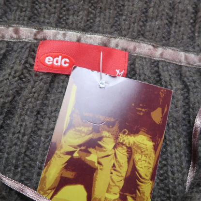 EDC BROWN SWEATER - M