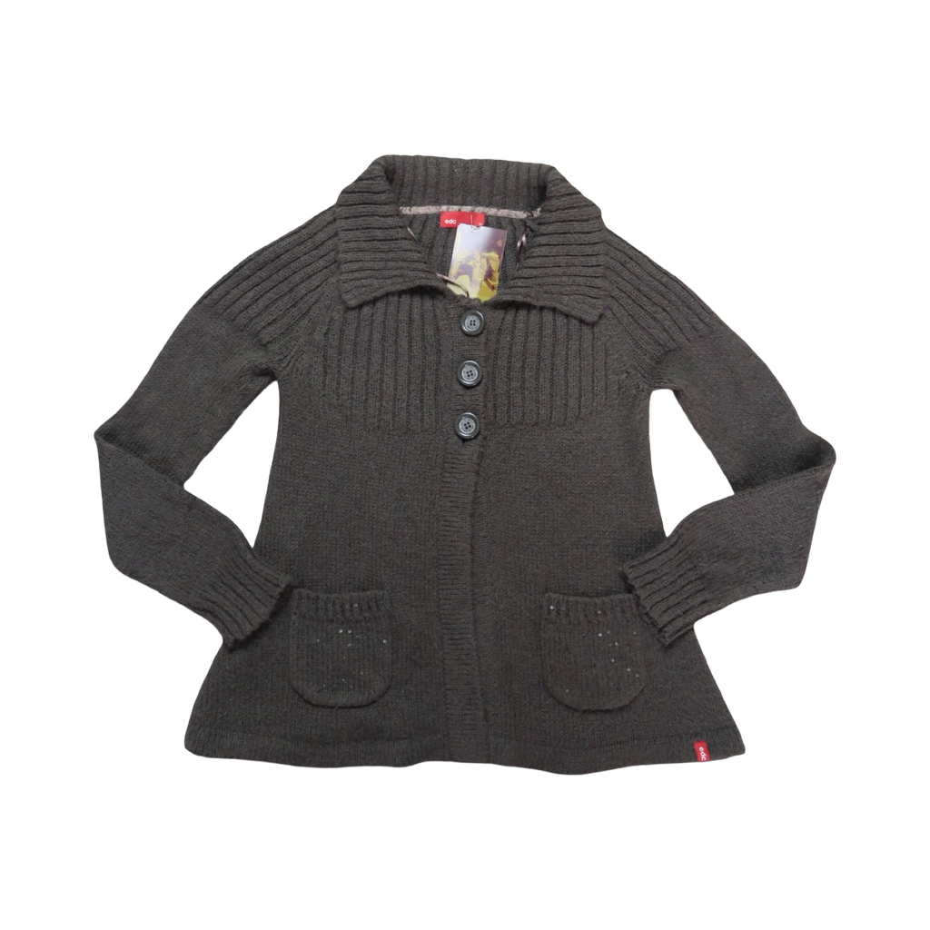 EDC BROWN SWEATER - M