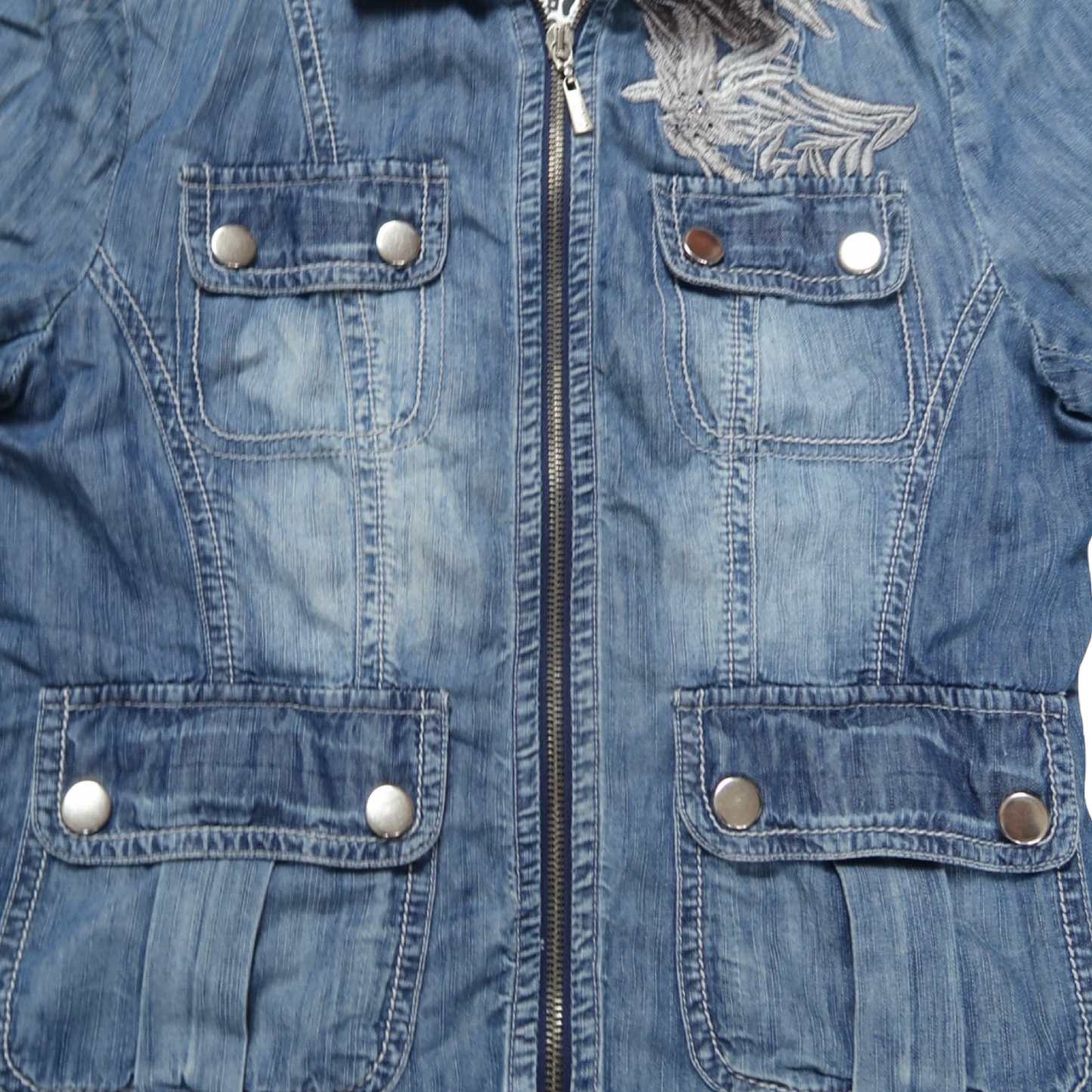 NOT ACTUALLY DENIM JACKET - L